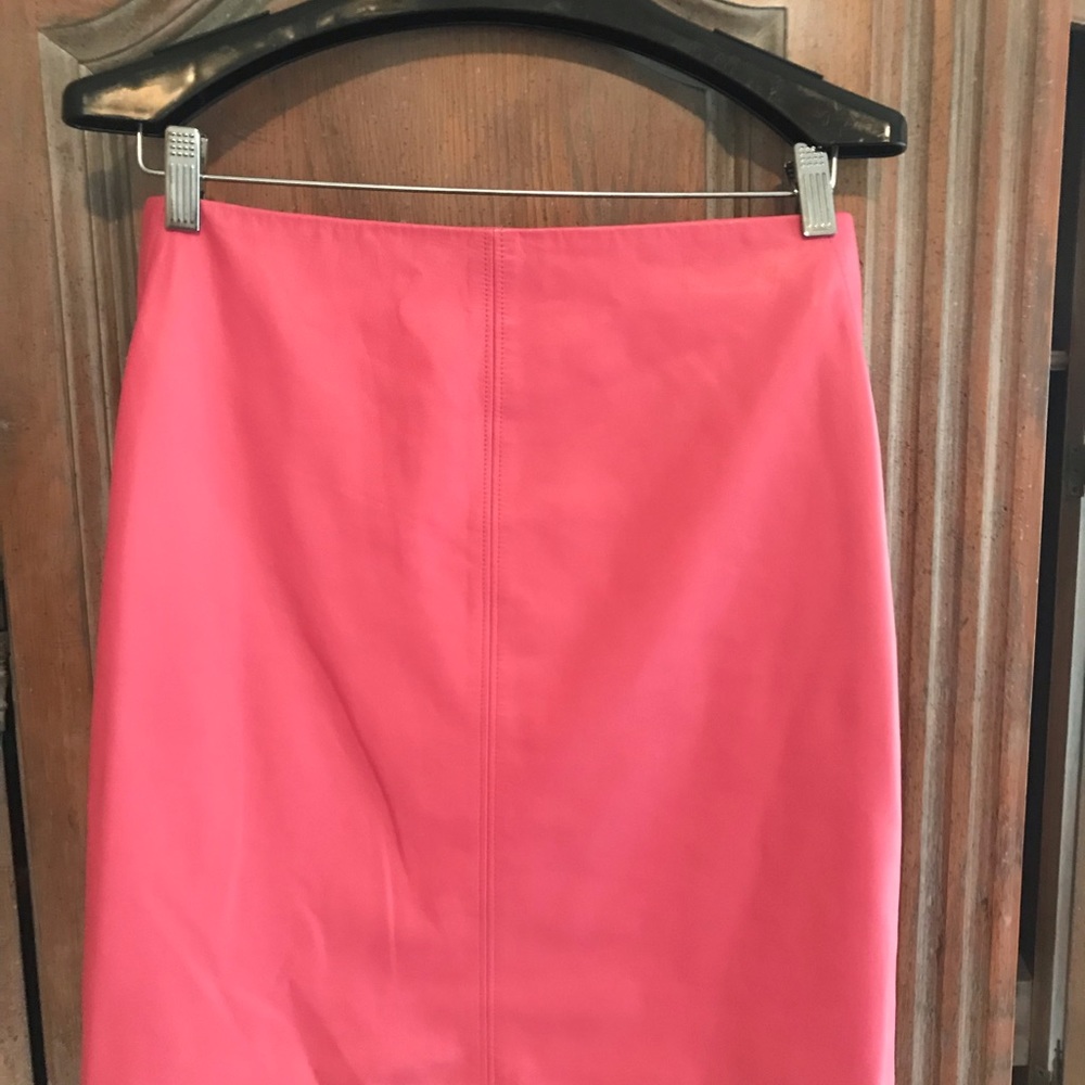 Leather skirt